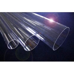 PLEXIGLAS® Acrylglas Rohr klar Durchmesser Ø10mm Ø150mm von 50mm-1500mm Länge 